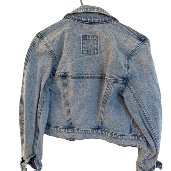 Abercrombie & Fitch Sky Blue Denim Jacket - Picture 3 of 4